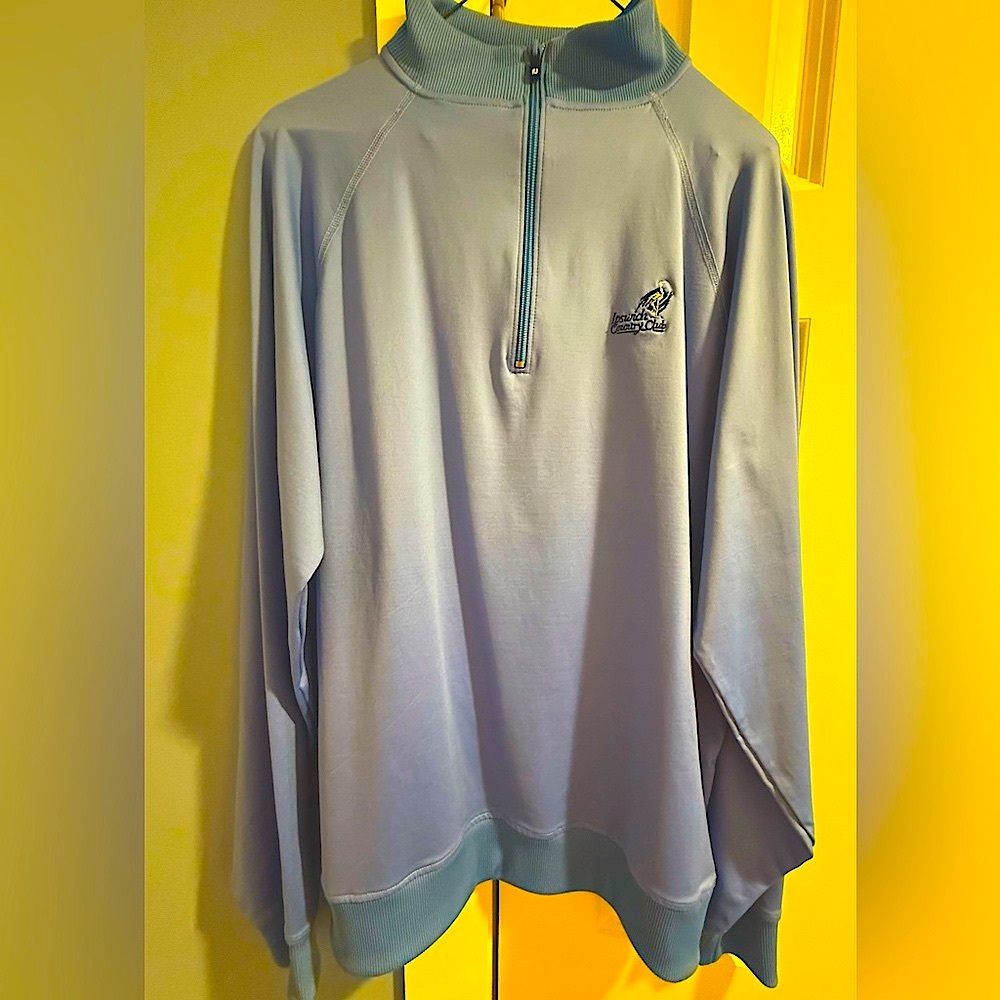 Light Blue Quarter-Zip Pullover by FootJoy Size M Special $22